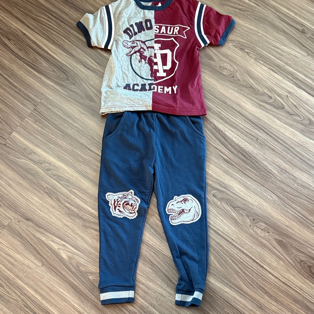 Dinosaur Academy Kids Outfit Size 6